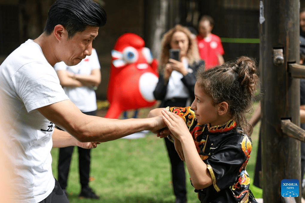 Children experience cultural activities at China House for Paris 2024 Olympic Games-2