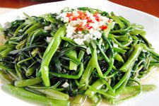 Preparation Method for Stir-Fried Water Spinach-3