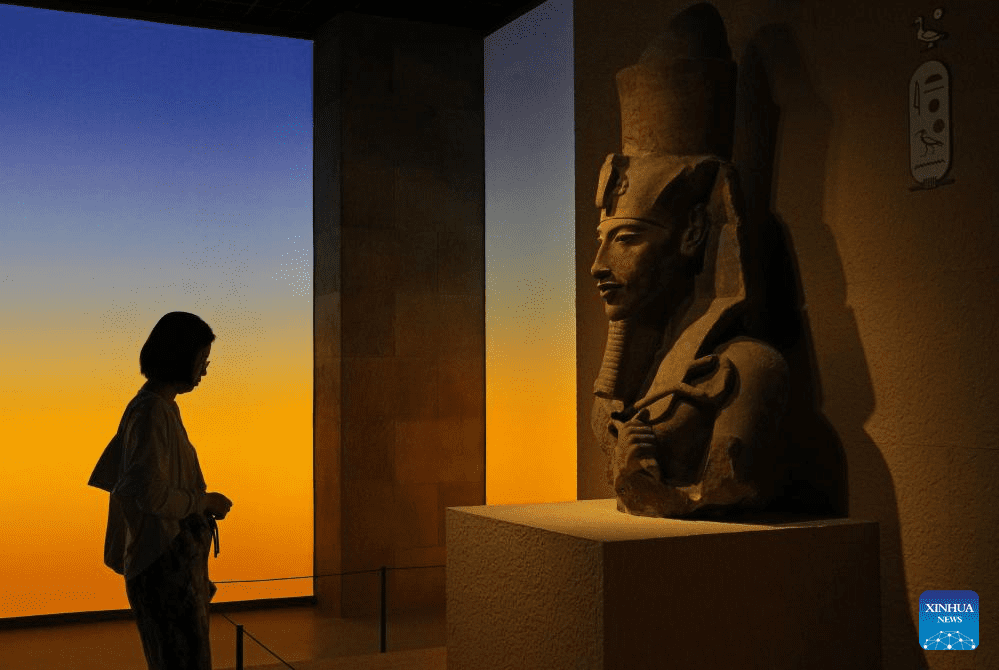 Grand exhibition on ancient Egyptian civilization opens in Shanghai-12