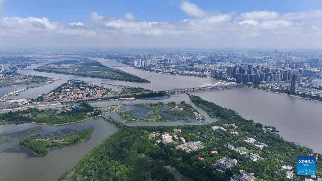 Aerial view of Heilongjiang Taiyangdao National Wetland Park-10