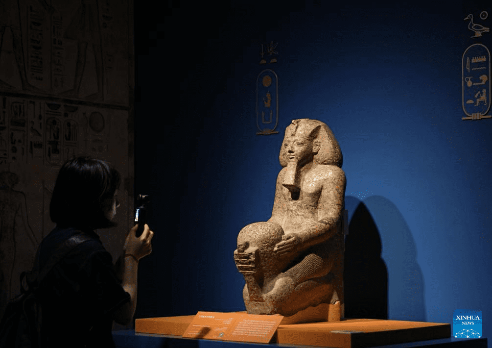 Grand exhibition on ancient Egyptian civilization opens in Shanghai-6