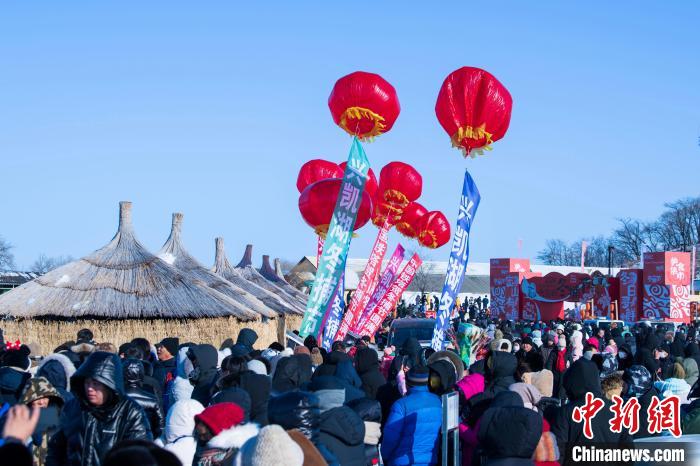 Winter fishing-themed festival kicks off in Jixi, NE China's Heilongjiang-3