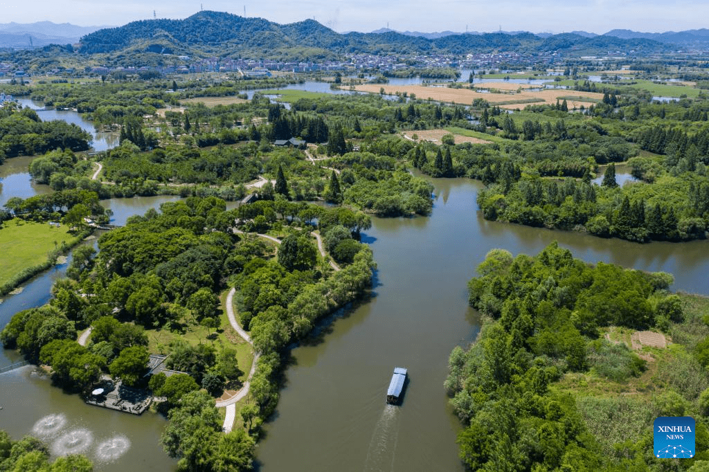 Zhejiang's national wetland park makes efforts to improve ecological environment-6