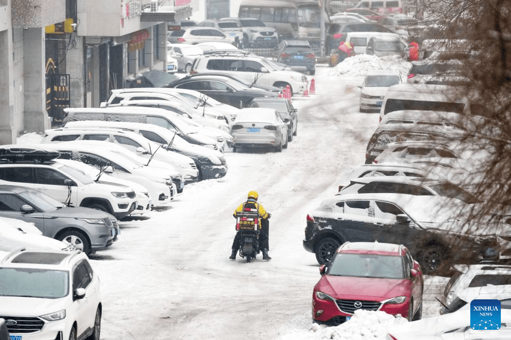 View of snow-covered Harbin in NE China-4