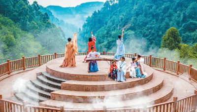 Ancient village in SW China's Sichuan sees prospering rural tourism-3