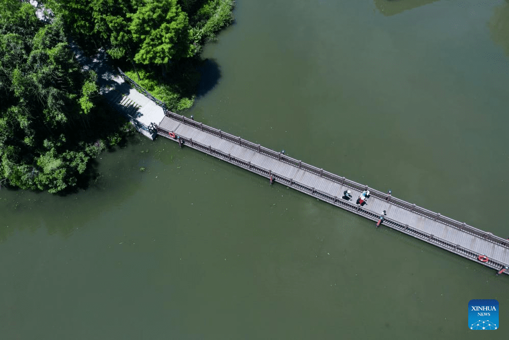 Zhejiang's national wetland park makes efforts to improve ecological environment-8