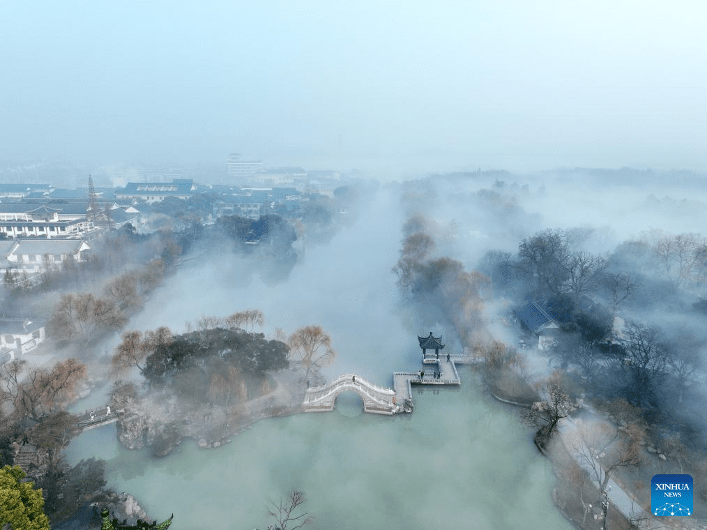 Scenery of Slender West Lake in China's Yangzhou-5