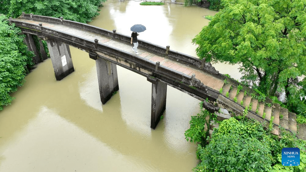 Ancient stone bridges under well protection in east China's Zhejiang-3