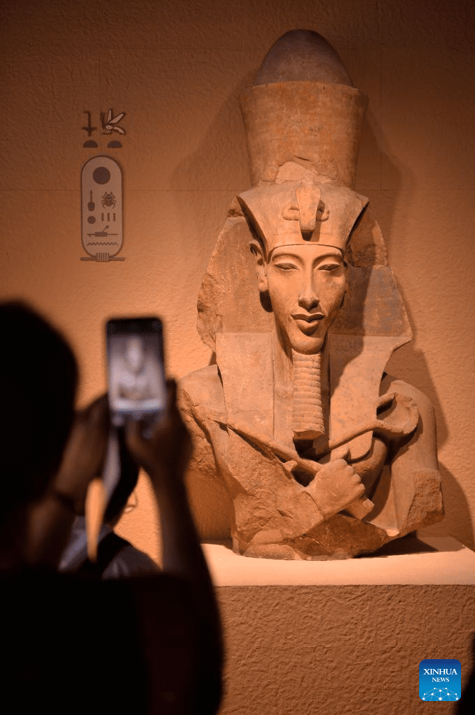 Grand exhibition on ancient Egyptian civilization opens in Shanghai-8