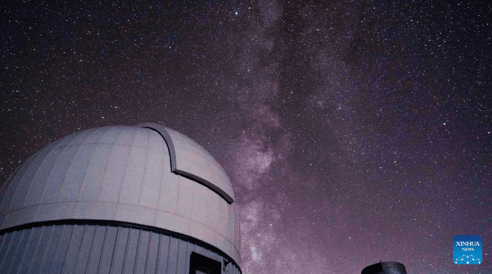 Milky Way illuminates night sky in Ngari Prefecture, SW China-4