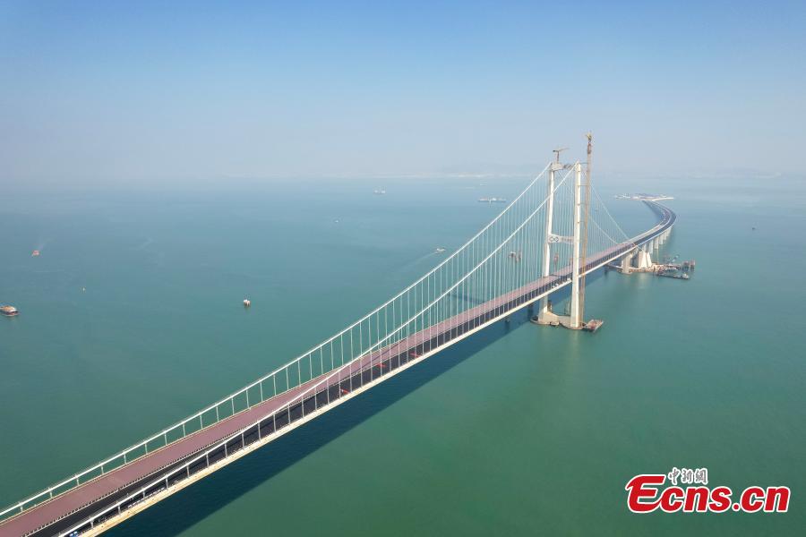 Shenzhen-Zhongshan link in Greater Bay Area completed-4