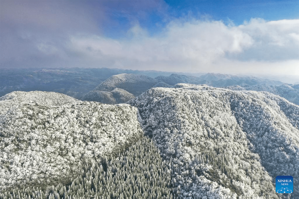 In pics: Snow scenery across China-8