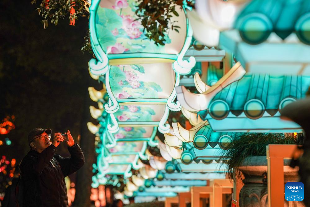 In pics: festive lanterns in Nanjing-5