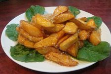 How to Make Sweet Potato with Caramel Sauce-3