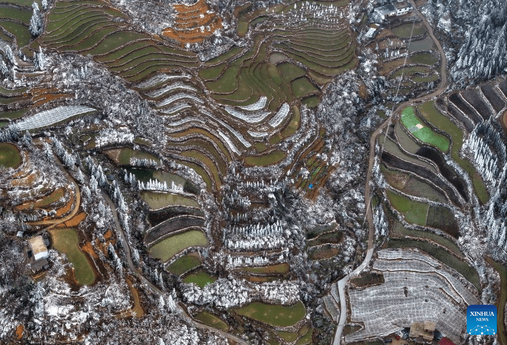 Snow scenery of Dayuan Village in China's Guangxi-4