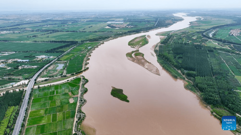 Scenery of Yellow River in Ningxia, NW China-1