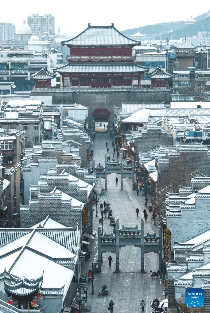 Snow scenery across China-7