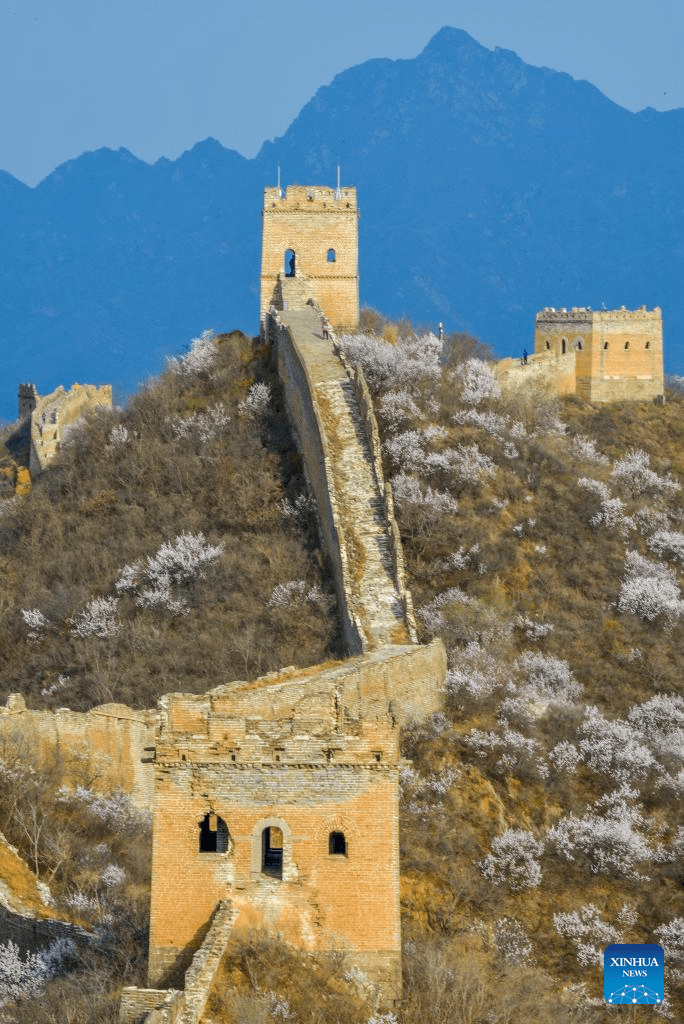 Aerial view of Great Wall through four seasons-6