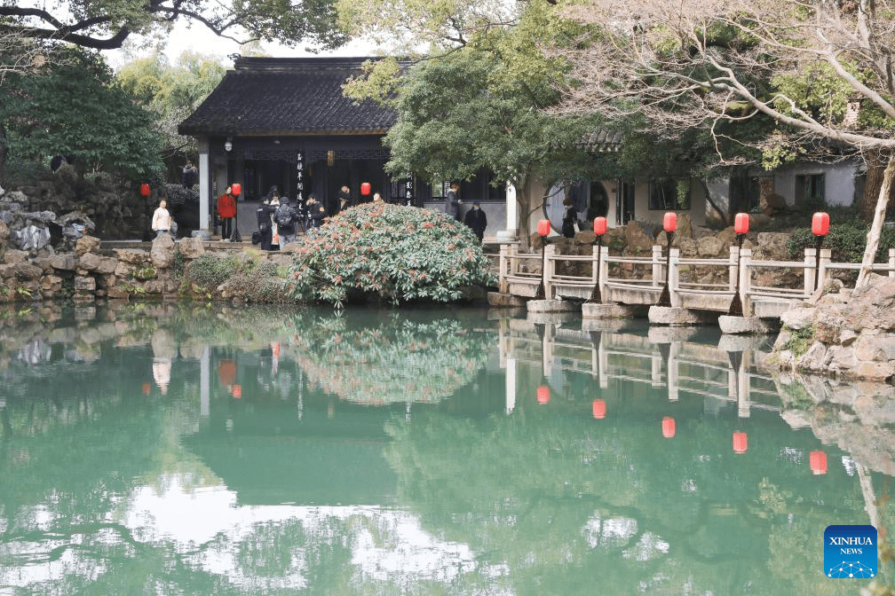 Spring scenery of Jichang Garden in Wuxi, E China's Jiangsu-2