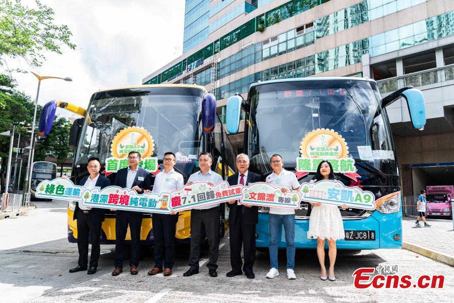 First cross-broader electric coach linking Hong Kong and Shenzhen starts operation-4