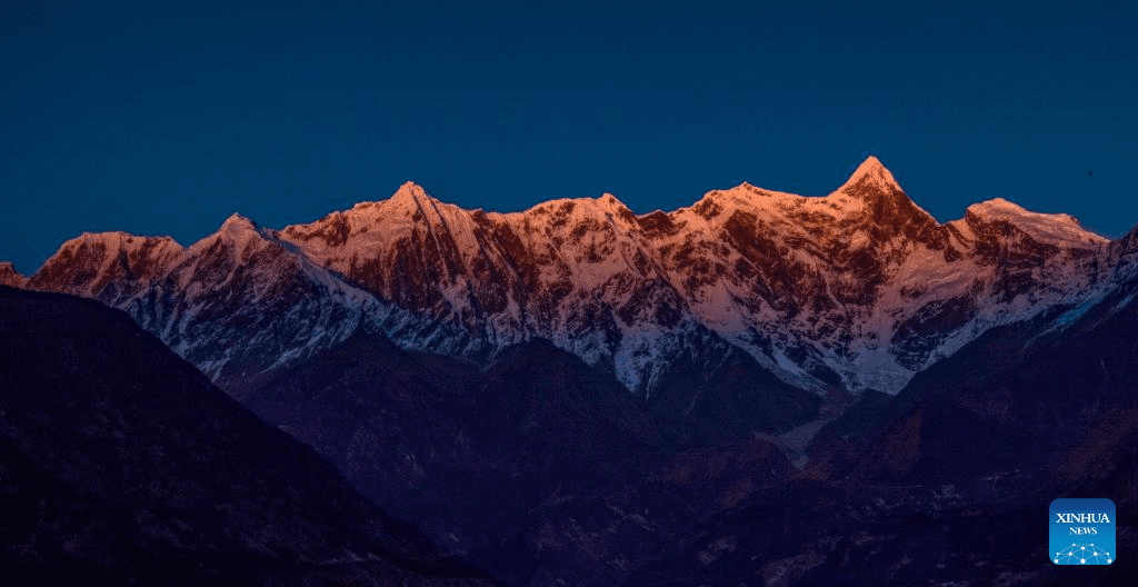 Scenery of Mount Namcha Barwa in China's Tibet-1