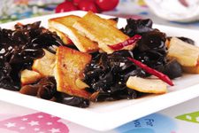 Black Fungus and Tofu Stir-Fry-2