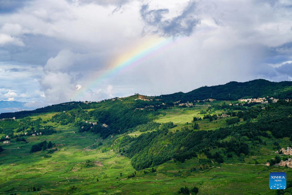 View of Hani terraced fields in Yunnan-2