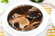 Tea Tree Mushroom and Pork Rib Soup-2