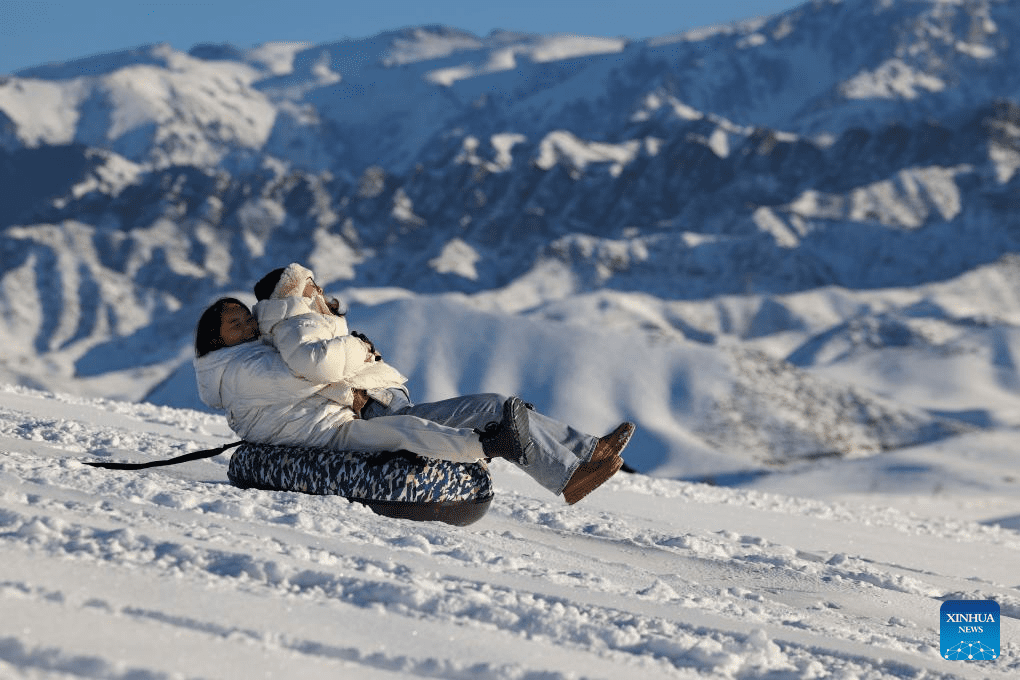 Winter tourism gaining popularity in Xinjiang's Tianshan Village-4