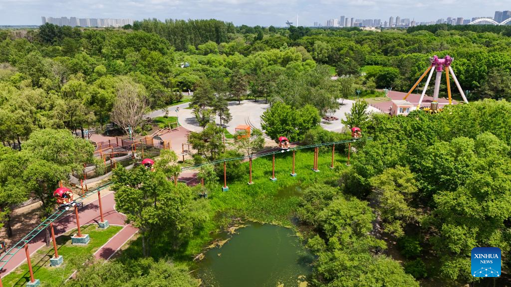 Aerial view of Heilongjiang Taiyangdao National Wetland Park-8