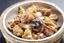 Mushroom and Chicken in a Silky Sauce-2