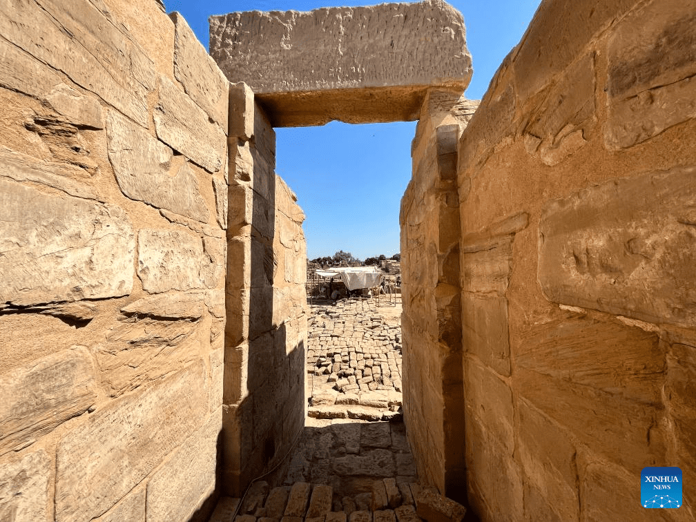 Ancient temple excavation gains progress by joint Egyptian-Chinese archaeological mission-4