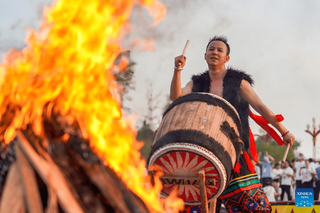 Torch festival celebrated in Chuxiong, SW China-2