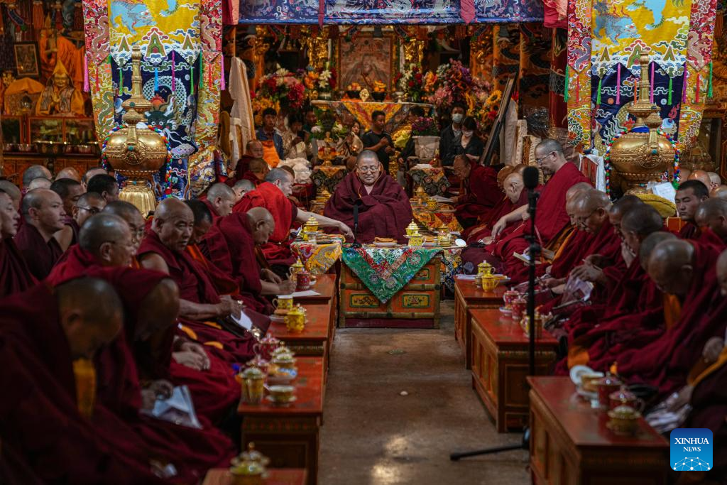 Preliminary exam for highest Tibetan Buddhism degree held in Xizang-4