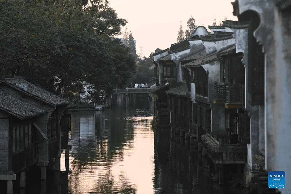 Scenery of river town Wuzhen-6