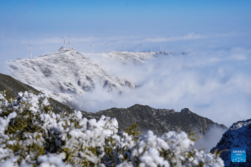 Snow scenery of Hezhang County in China's Guizhou-2