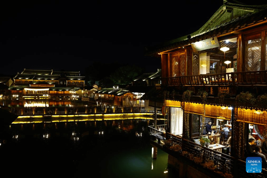 Scenery of river town Wuzhen-8