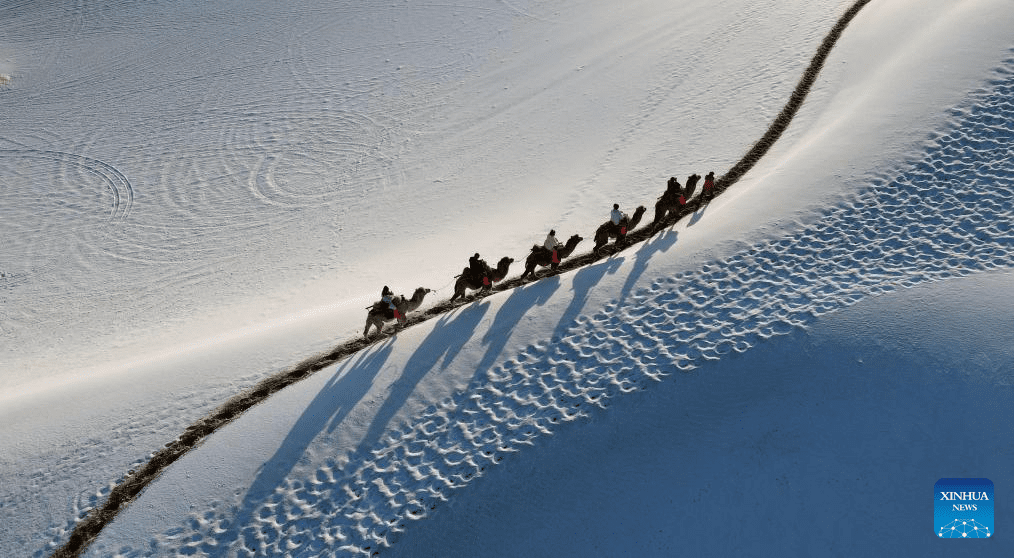 Snow scenery of Dunhuang in NW China-4