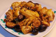 Braised Chicken with Dried Mushrooms-3