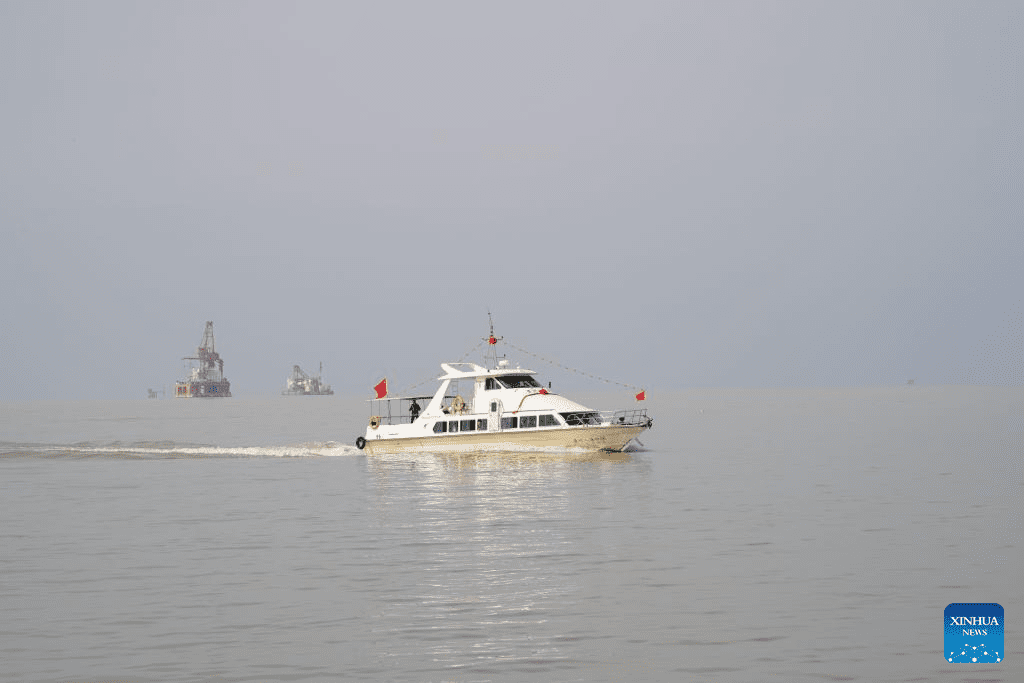 View of Yellow River estuary in Dongying, east China's Shandong-3