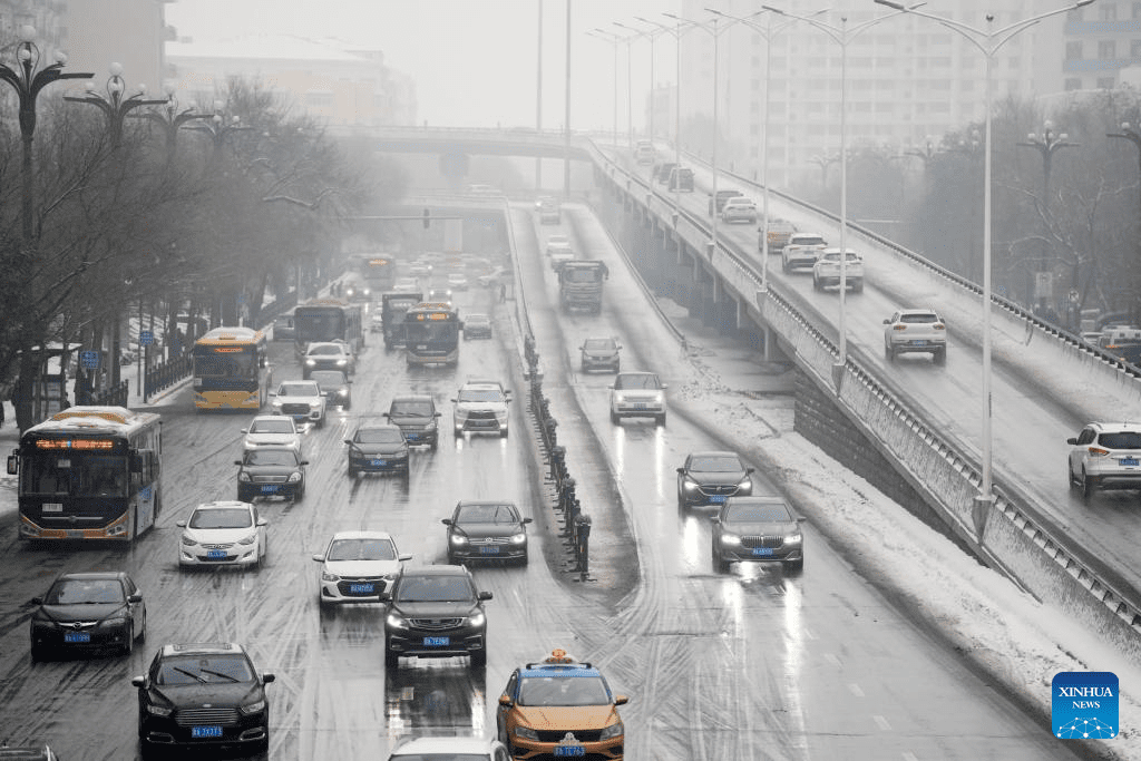 View of snow-covered Harbin in NE China-6