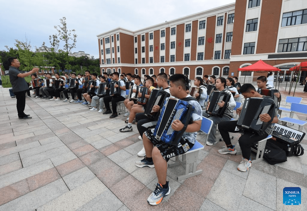 Tacheng City promotes accordion culture, tourism in NW China's Xinjiang-3