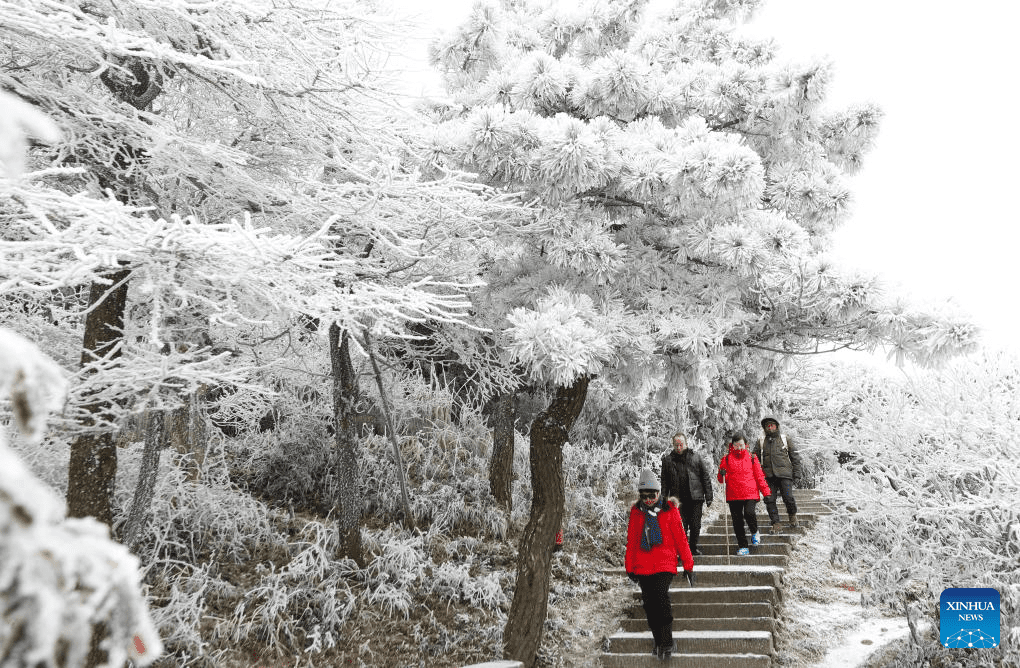 In pics: Snow scenery across China-6