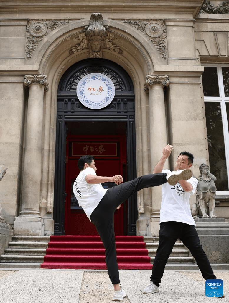 Children experience cultural activities at China House for Paris 2024 Olympic Games-8