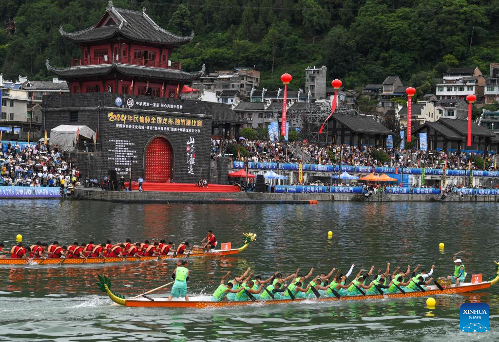 Dragon boat races held across China to mark Duanwu Festival-3