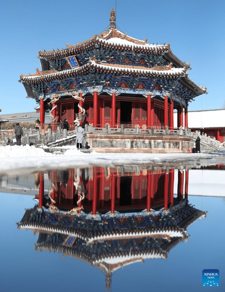 Shenyang Imperial Palace covered in snow-10