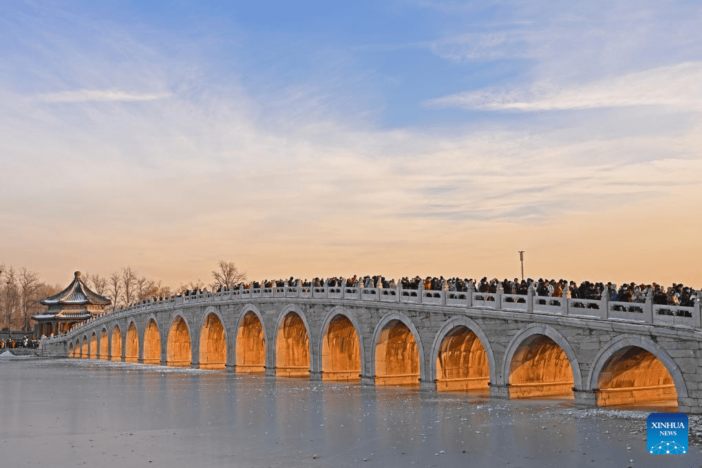 Winter scenery of Summer Palace in Beijing-1