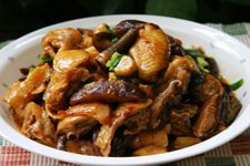 Braised Chicken with Dried Mushrooms-4