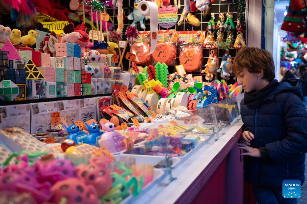 In pics: Christmas fair in Madrid, Spain-2