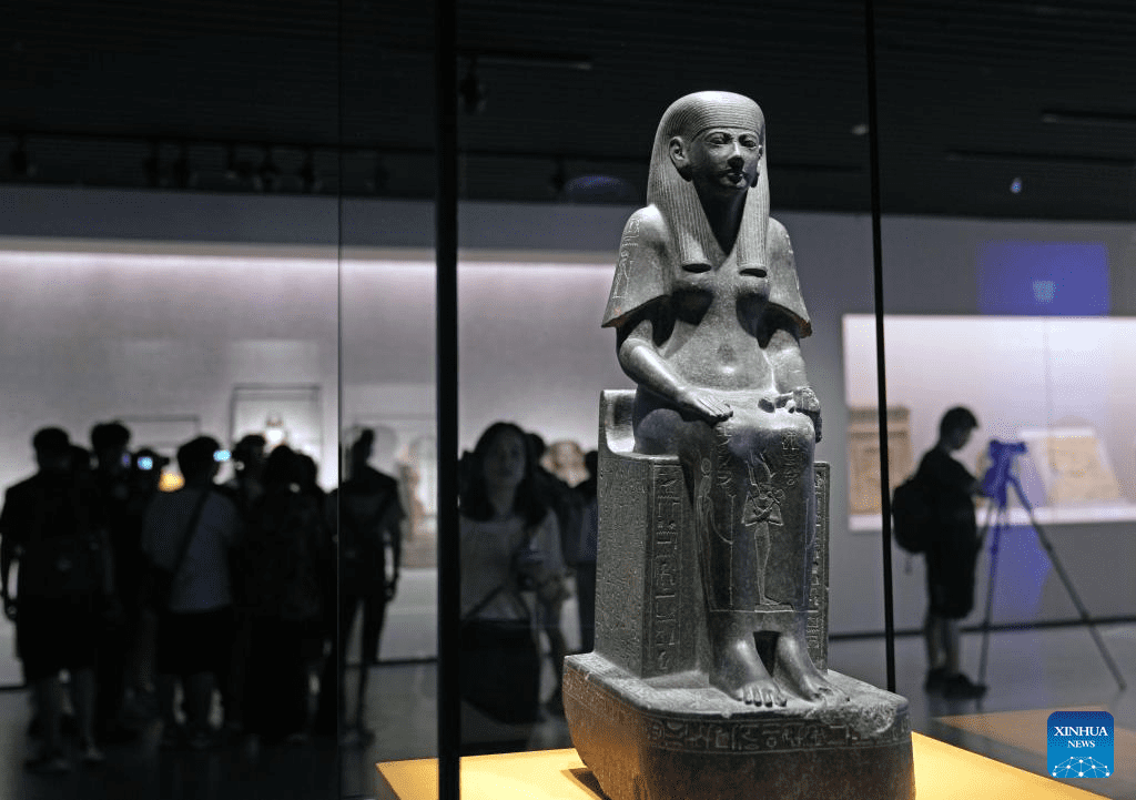 Grand exhibition on ancient Egyptian civilization opens in Shanghai-2